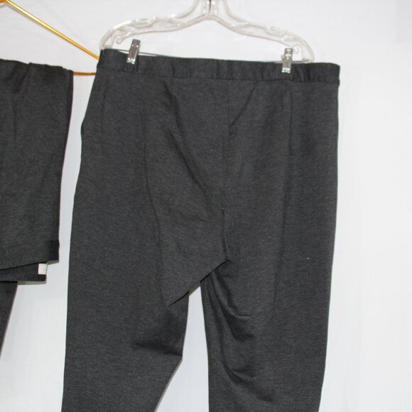 Talbots Pants Women's 8 Skinny Leg Gray Pull On Stretch Career Chic 18W - Picture 7 of 9